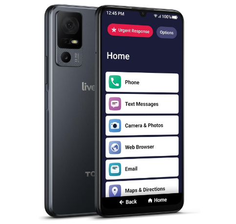 Lively Jitterbug Smart4 Easy-to-Use Phone