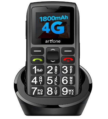 artfone C1 + 4G Pro Easy-to-Use Mobile Phone